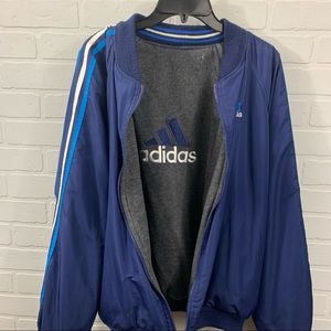 XL ADIDAS reversible jacket -vintage
